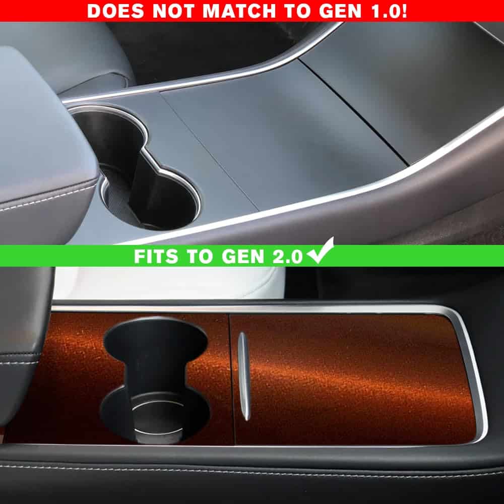 IPG para Tesla Model 3 - Model Y Centro -Bronce - Imagen 4