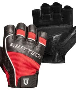 Guantes de Levantamiento de Pesas para -Rojo y Negro