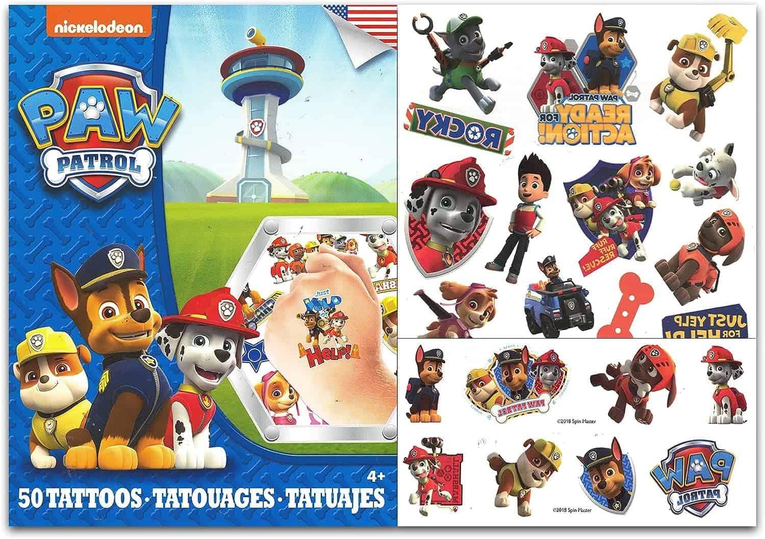 Juegos de Paw Patrol para Niños - Set de Bolos de 4 Piezas - Imagen 5