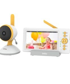 Monitor de Bebé JouSecu Sin WiFi, Pantalla HD de 5" 720P