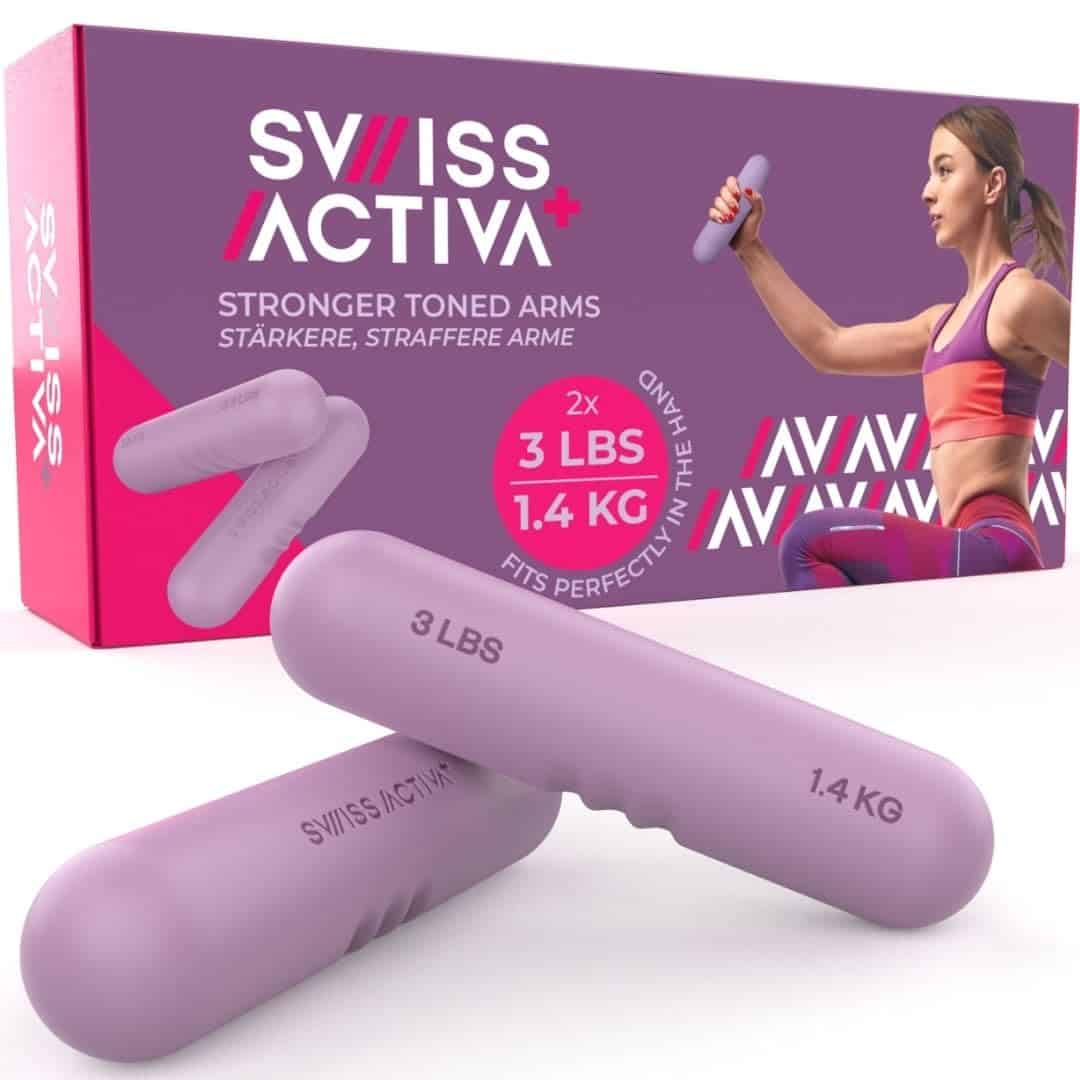 Pesas para Mujeres Swiss Activa+ Premium - Set de 2 pesas