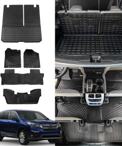 Tapetes Rongtaod Compatible con Honda Pilot 2016-2022 7