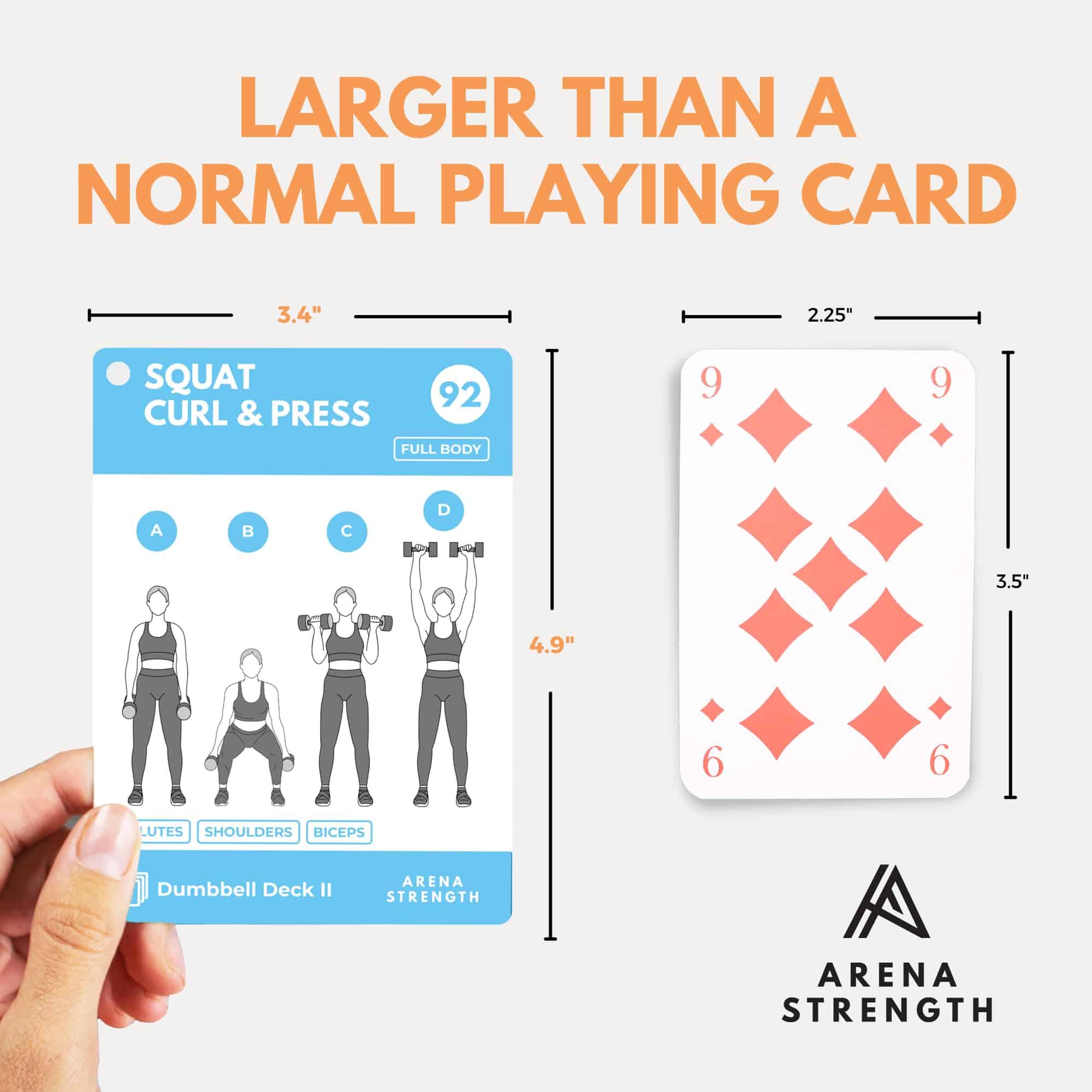 Baraja de ejercicios con pesas para entrenamientos de - Imagen 6