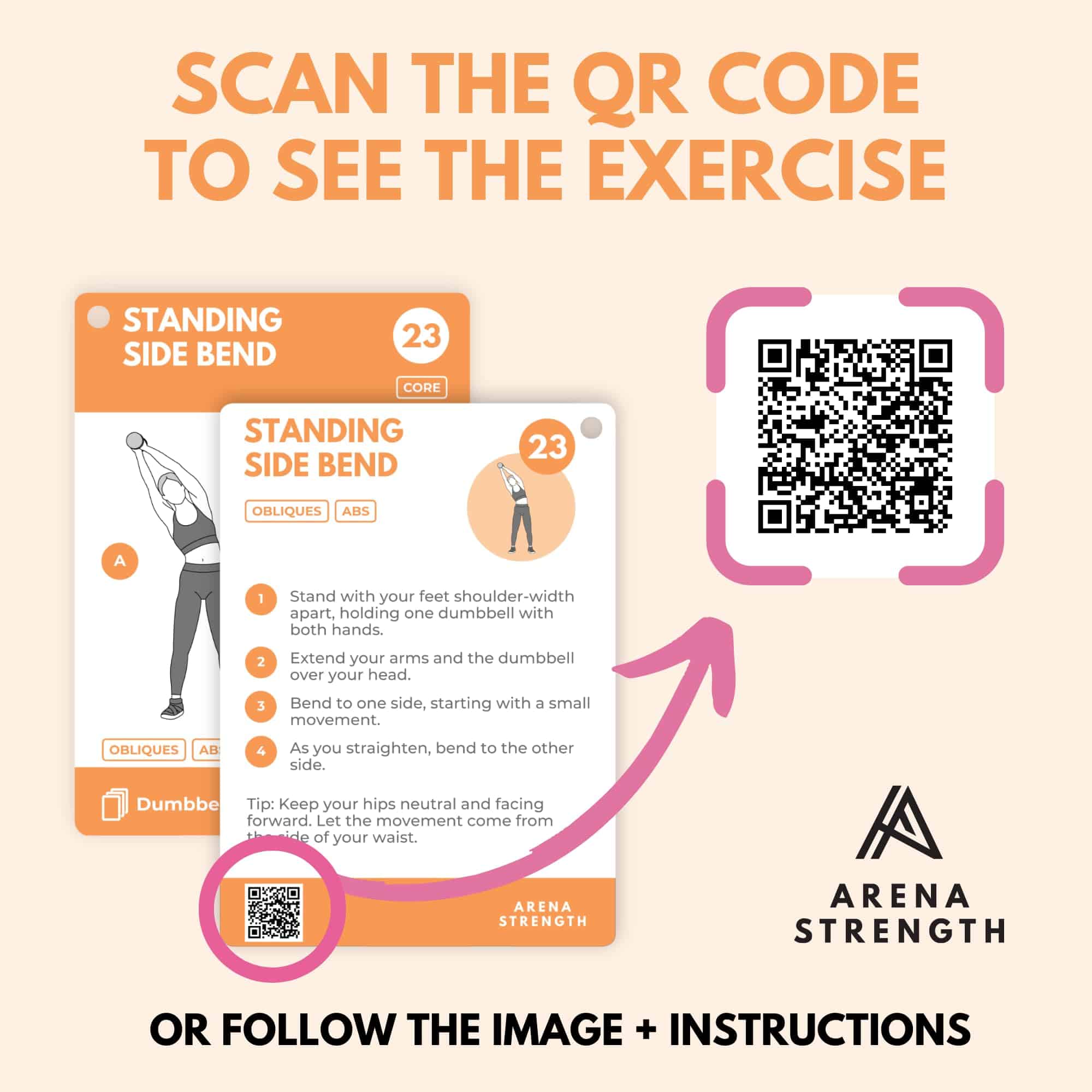 Baraja de ejercicios con pesas para entrenamientos de - Imagen 5