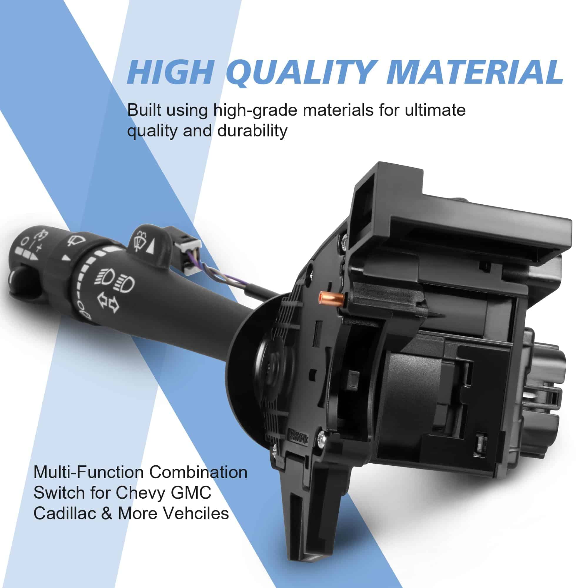 BASIKER Interruptor de Señal de Giro Multifunción Reemplazo - Imagen 7