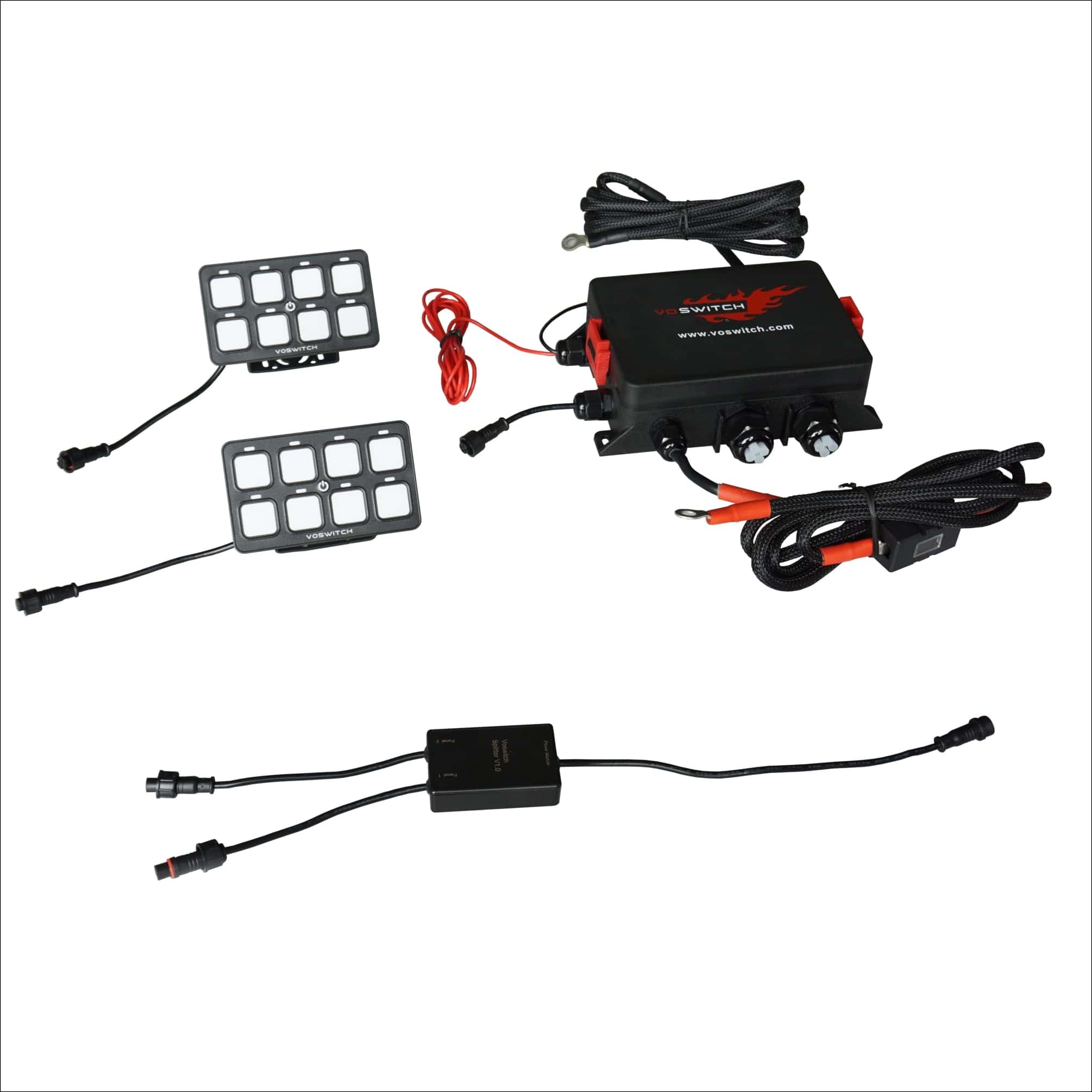 Panel de Interruptores Voswitch UV100D con Control Dual