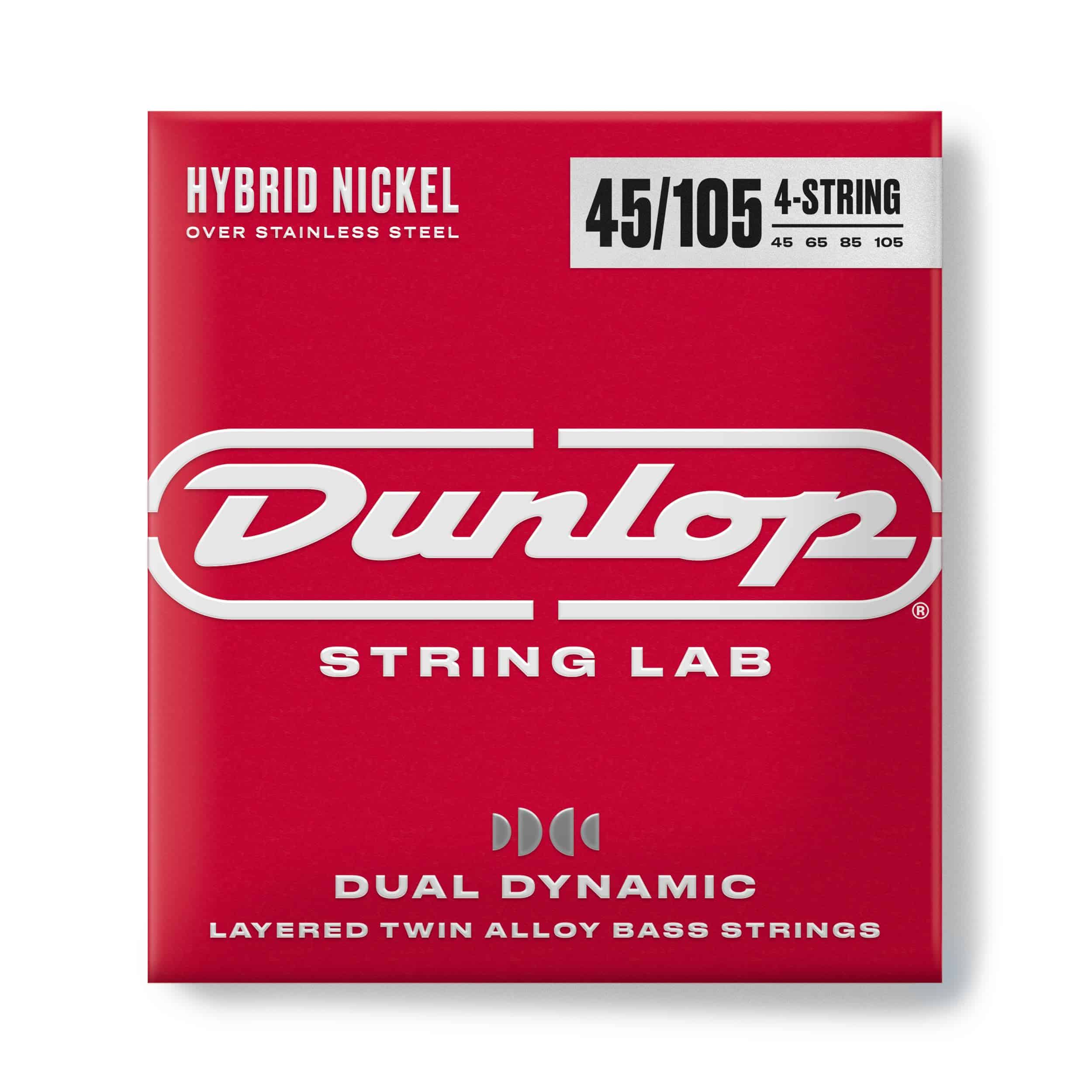 Cuerdas de Bajo Híbridas de Níquel Dual Dinámico JIM DUNLOP