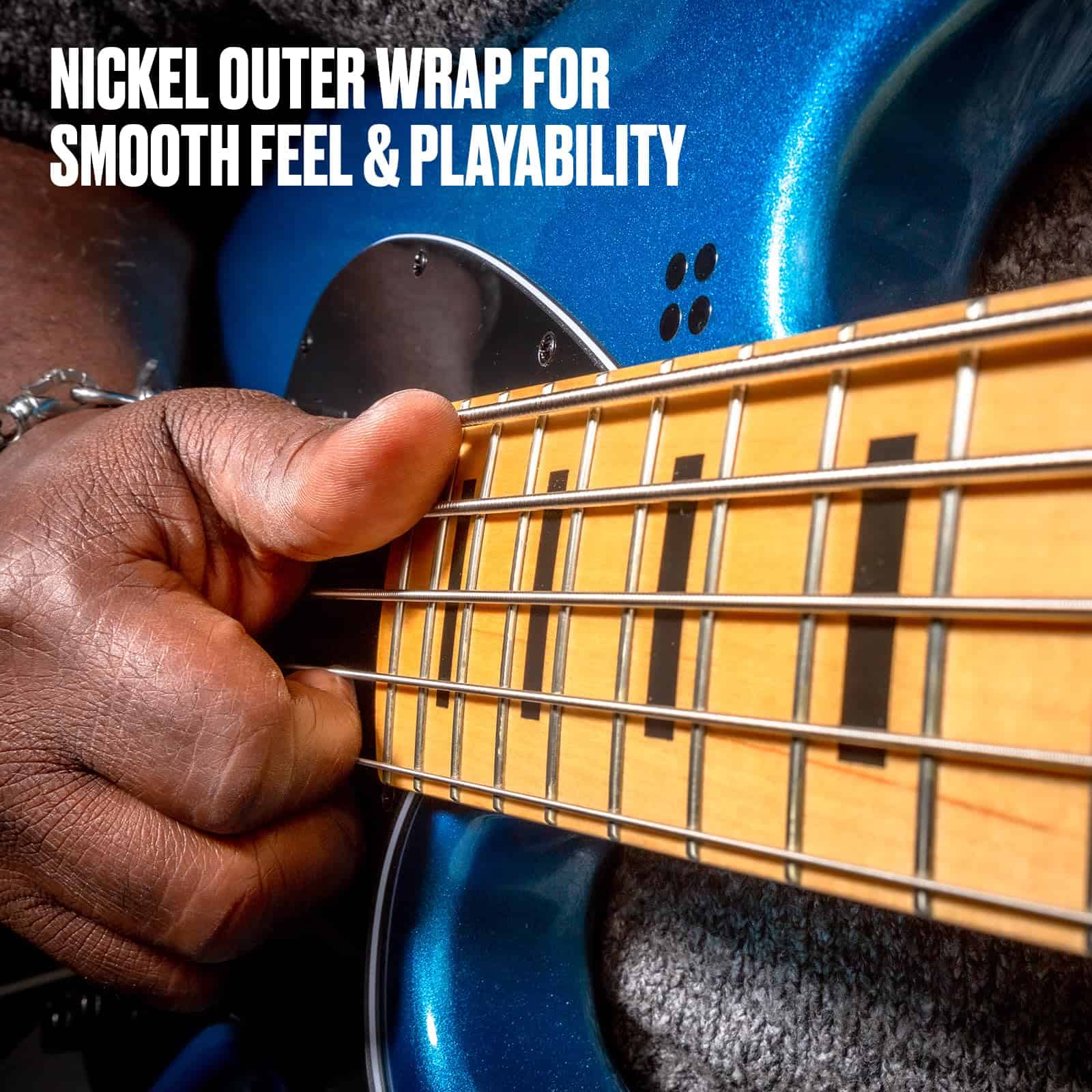 Cuerdas de Bajo Híbridas de Níquel Dual Dinámico JIM DUNLOP - Imagen 4