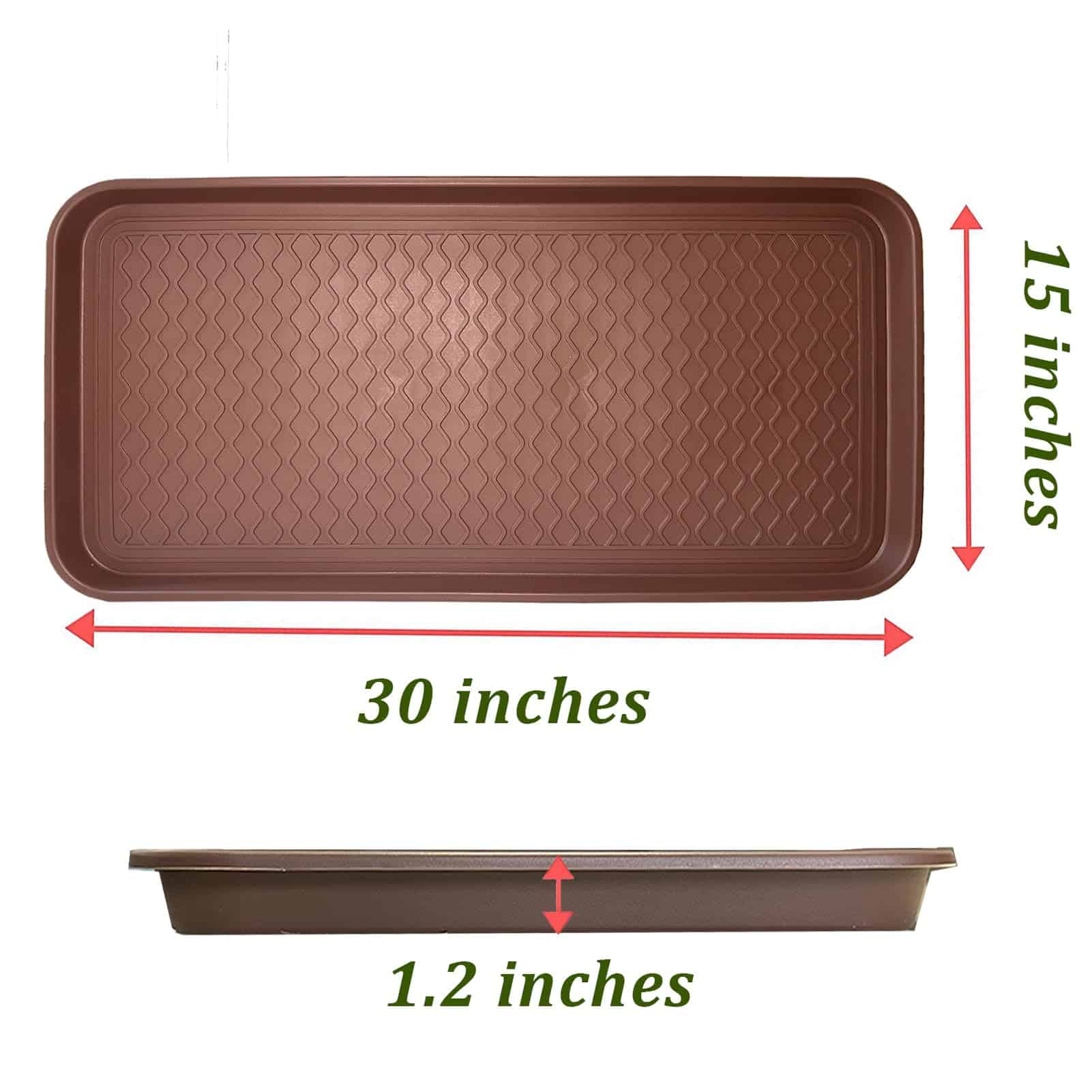 Juego de 2 Bandejas Grandes Multifuncionales para Botas - Imagen 5