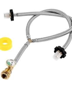 Kit de Conexión de Doble Tanque de Propano - Divisor de Dos