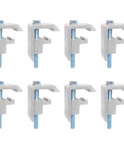 Abrazaderas para cama de camión - 8 piezas en color