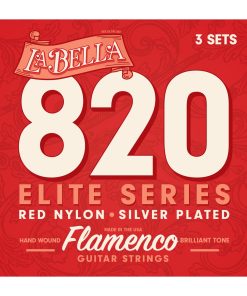 Cuerdas de Guitarra La Bella 820 Elite Series de Medio