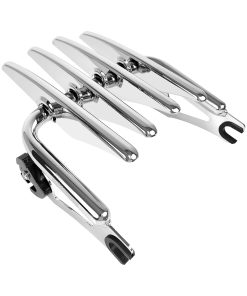 Chorme Soporte de Equipaje Desmontable para Baúl de Doble