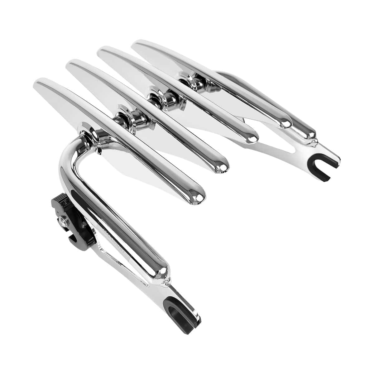 Chorme Soporte de Equipaje Desmontable para Baúl de Doble