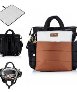 Bolso cambiador convertible en mochila y tote Itzy Ritzy