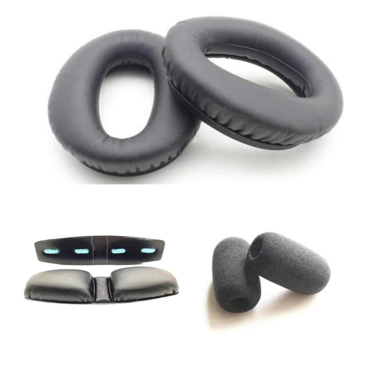 Almohadillas de espuma de memoria de reemplazo para diadema - Imagen 3