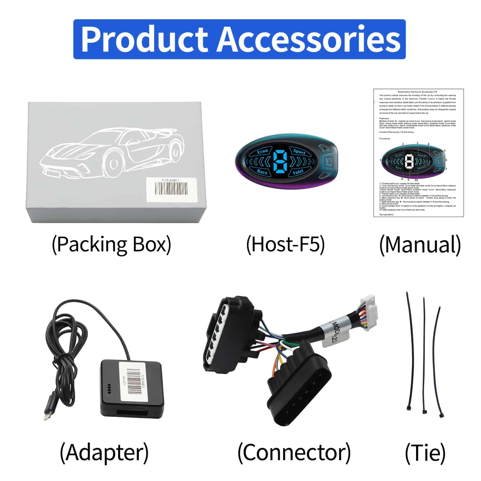 Controlador de Respuesta del Acelerador YIBEICO, - Imagen 9