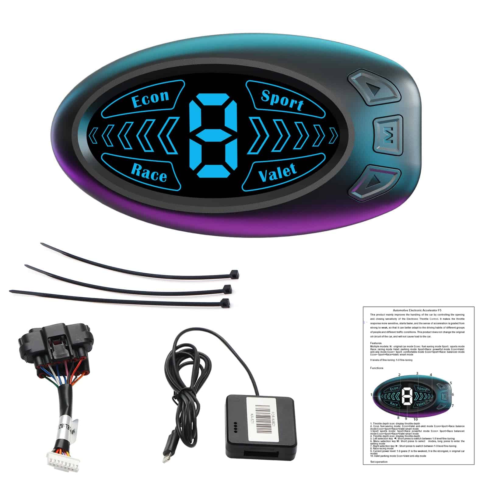 Controlador de Respuesta del Acelerador YIBEICO,