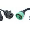 Cable 2pcs J1939 Macho a Hembra y OBD2 Hembra que Funciona