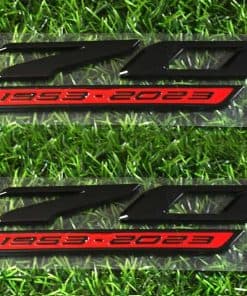 Emblemas laterales del 70 aniversario para -Rojo