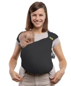 Portabebés híbrido Boba Bliss recién nacido a -Carbón