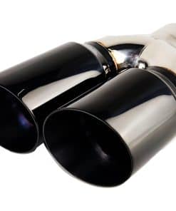 NETAMI 3" Inlet to 4" Outlet Dual Exhaust Tip Stainless
