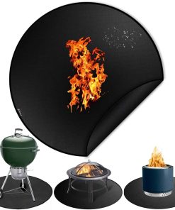 Tapete de fuego de 40" para Solo Stove Bonfire, tapete a
