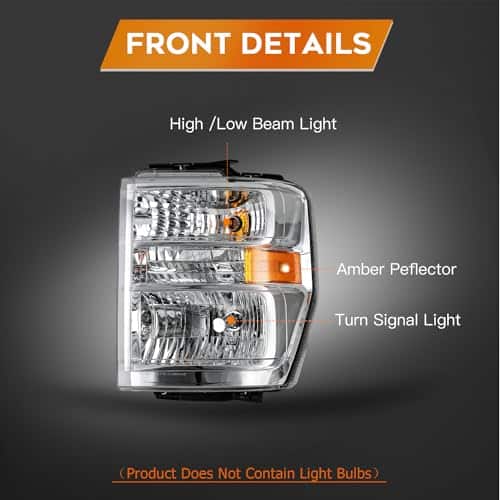 Ensamblaje de Faro LBRST Para Ford E-150 2008-2014 Ford - Imagen 4