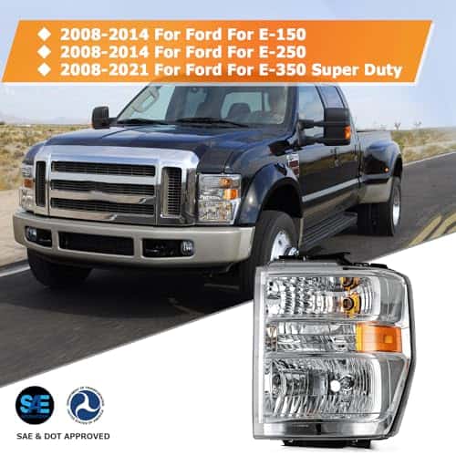 Ensamblaje de Faro LBRST Para Ford E-150 2008-2014 Ford - Imagen 3