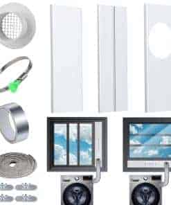 Kit de Ventana Mejorado para Secadora de 4 pulgadas de
