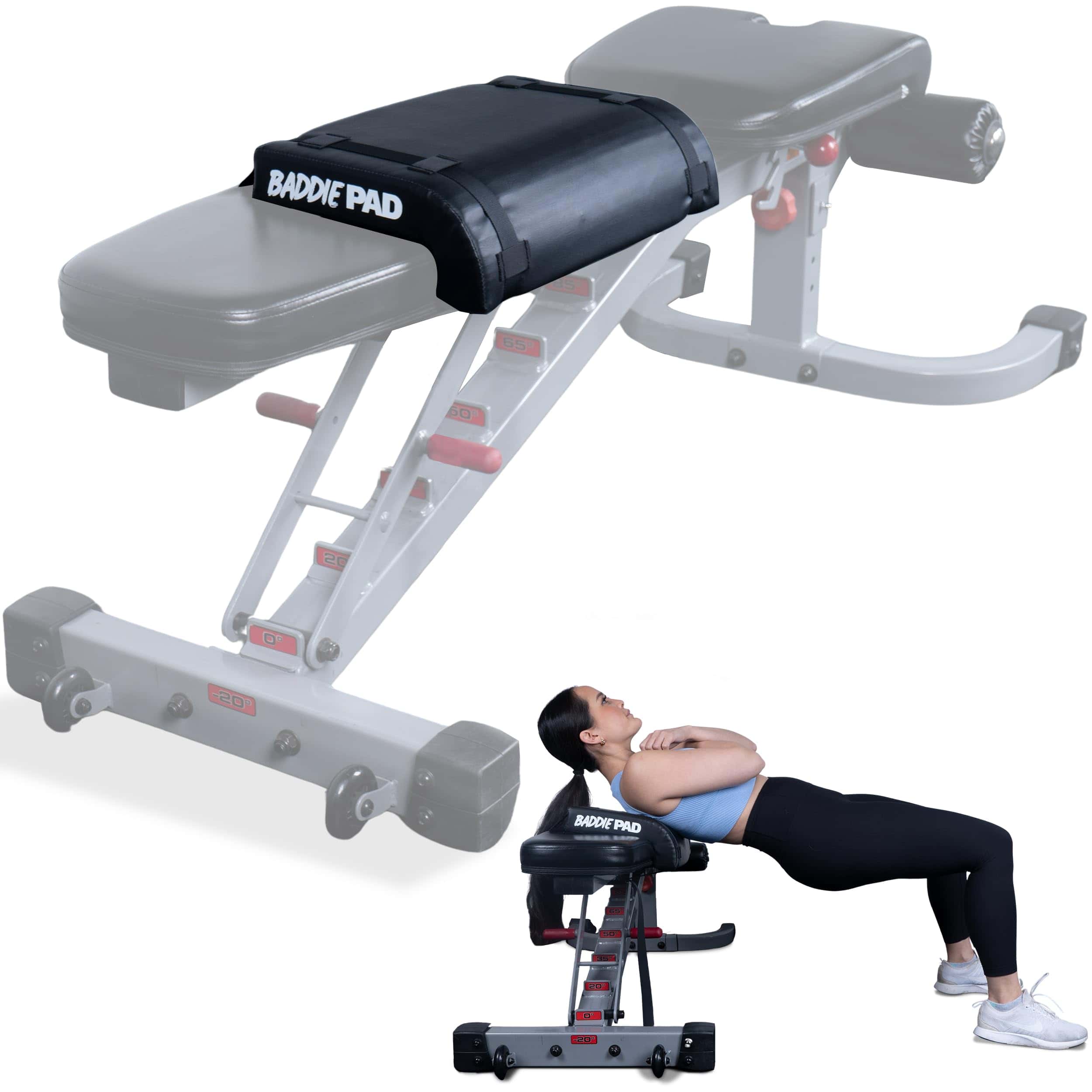 Almohadilla Baddiepad para Banco de Empuje de Cadera para - Imagen 8