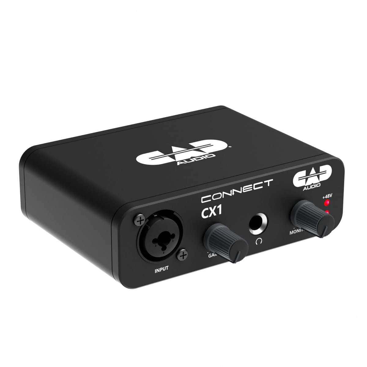 Interfaz de Audio USB de un Canal CAD Audio 24 Bit/96KHz