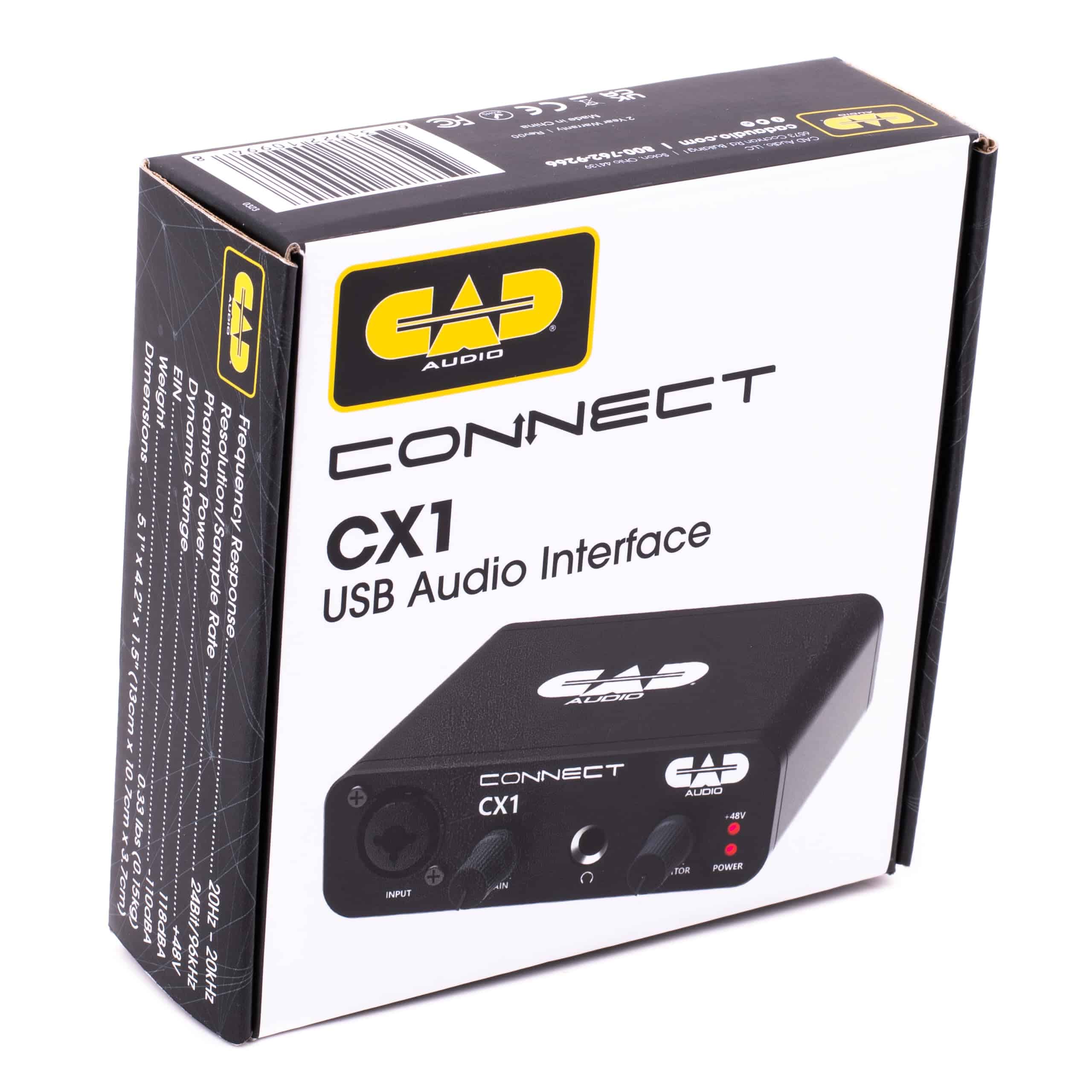 Interfaz de Audio USB de un Canal CAD Audio 24 Bit/96KHz - Imagen 9
