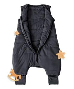 Nyte Nyte Baby - Bolsa de Dormir sin Mangas Gris de 2.5 TOG