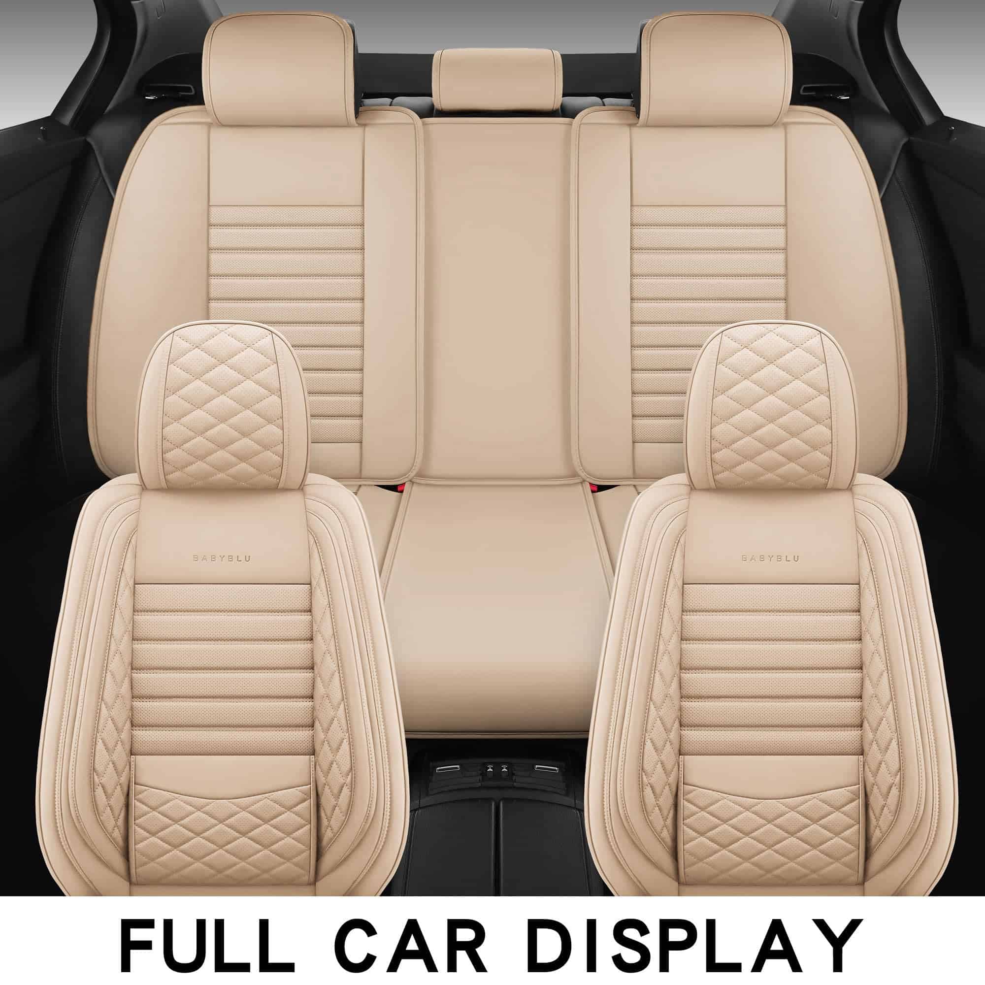 Cubiertas de Asiento para Automóvil BABYBLU de Cuero - Imagen 6