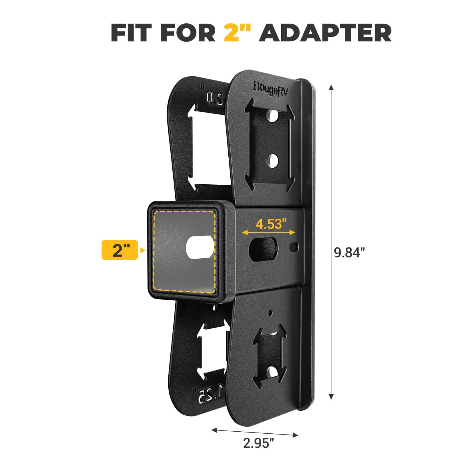 BougeRV Hitch Wall Mount, Soporte para Montaje en Pared de - Imagen 9
