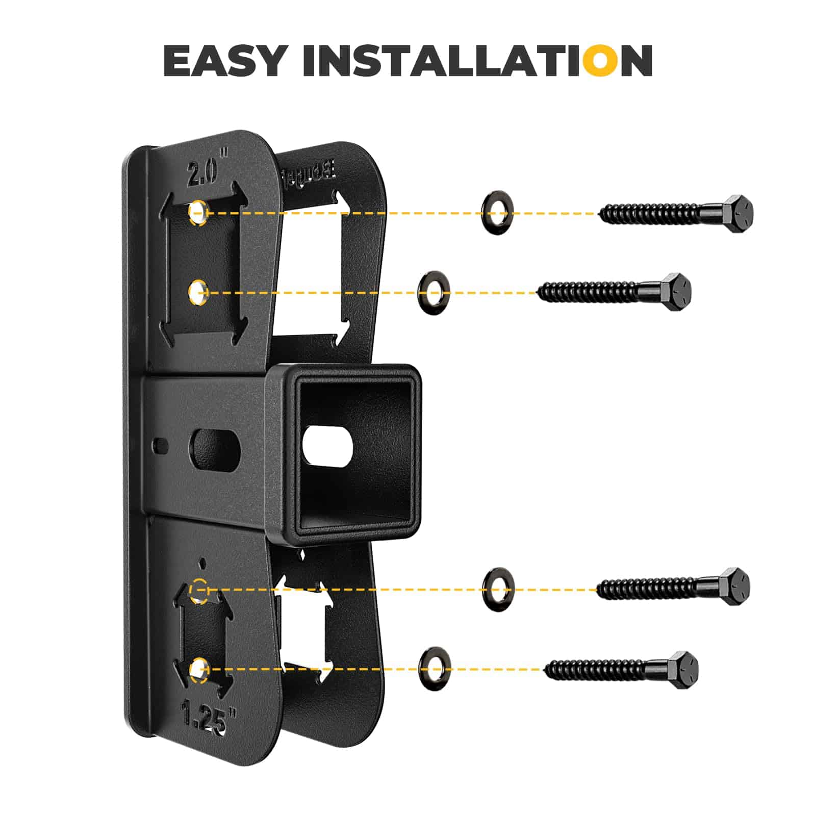 BougeRV Hitch Wall Mount, Soporte para Montaje en Pared de - Imagen 3
