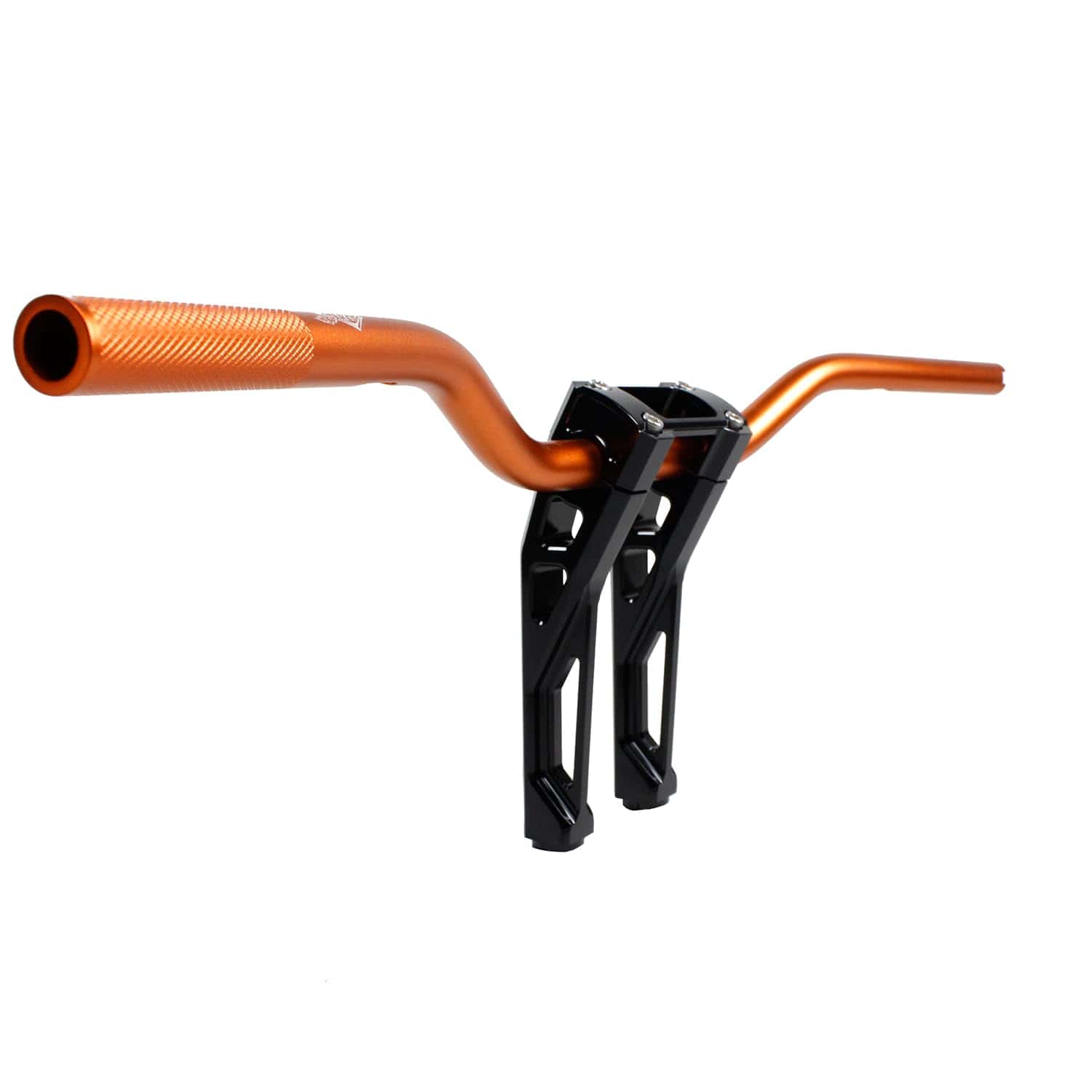 POWER JAMES 8 1/2" Altos Risers del Manillar Negro con - Imagen 5