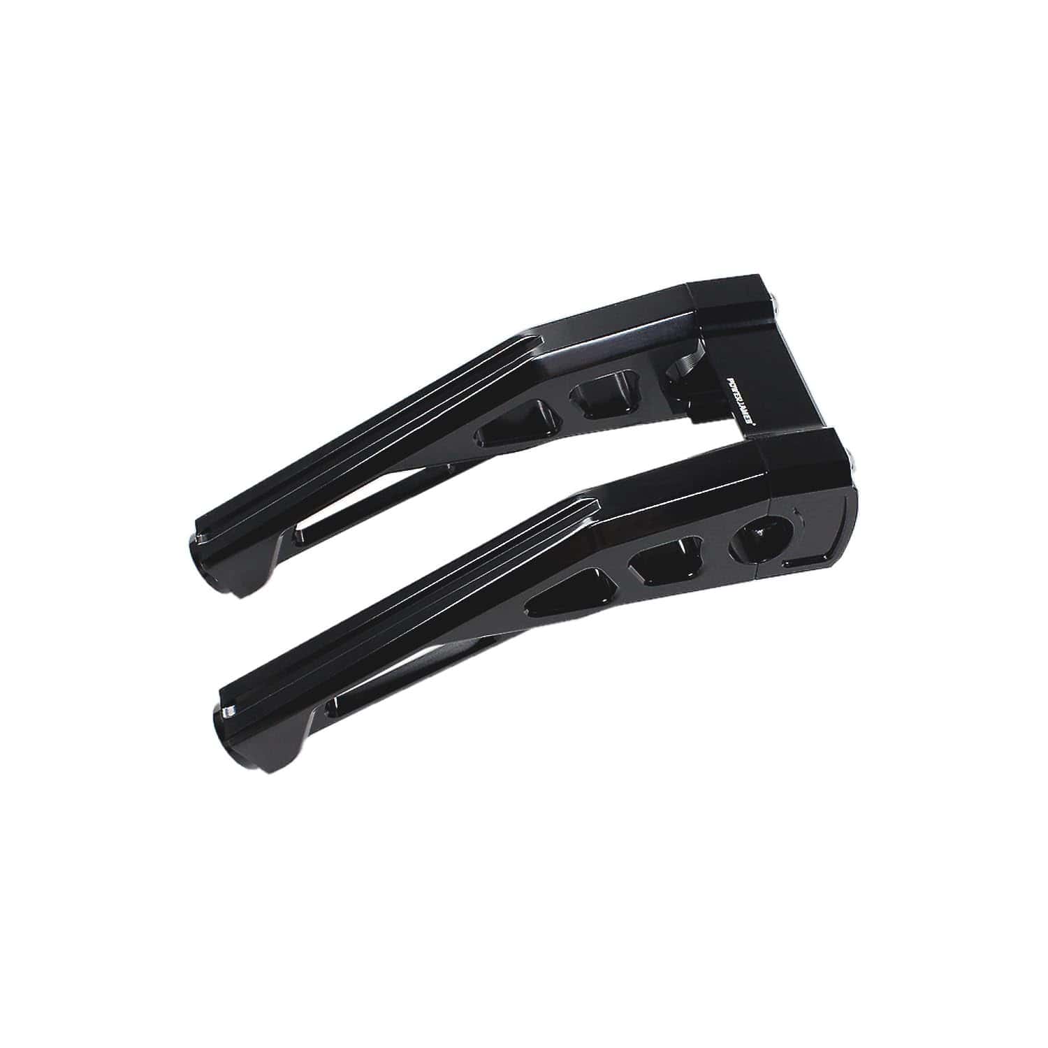 POWER JAMES 8 1/2" Altos Risers del Manillar Negro con - Imagen 7