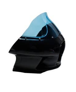 Parabrisas Light Lake Blue PMMA POWERAJAMES para Harley
