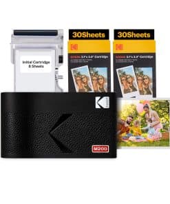 Impresora de fotos portátil KODAK Mini 2 ERA 4PASS, 2.1x3.4