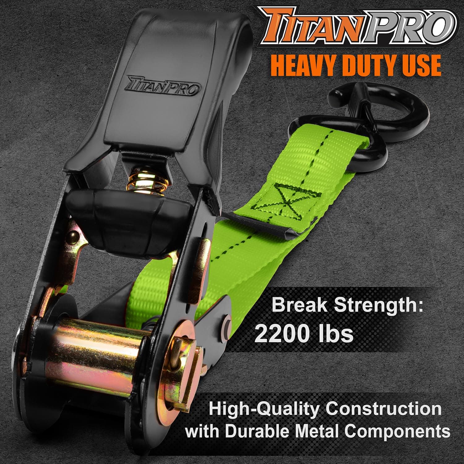 TitanPro Correas de Trinquete de Alta Resistencia - Paquete - Imagen 3