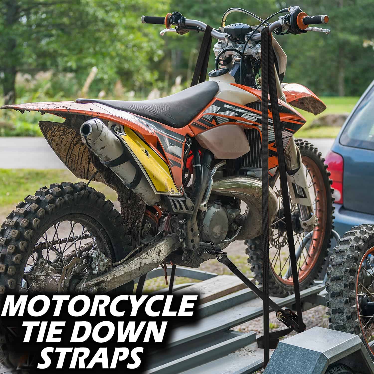 Juego de 4 correas de trinquete de alta resistencia - Imagen 6