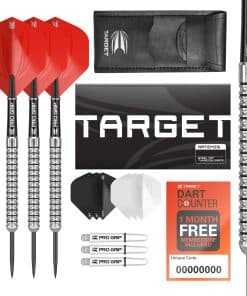 Set de Dardos de Punta de Acero Target Artemis 24G de