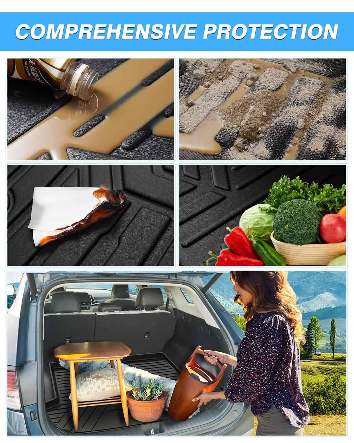 Tapete Trasero Powerty para Kia Sportage 2023-2025 (No - Imagen 5