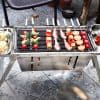 Parrilla de Carbón Plegable - Parrilla de Carbón de Acero