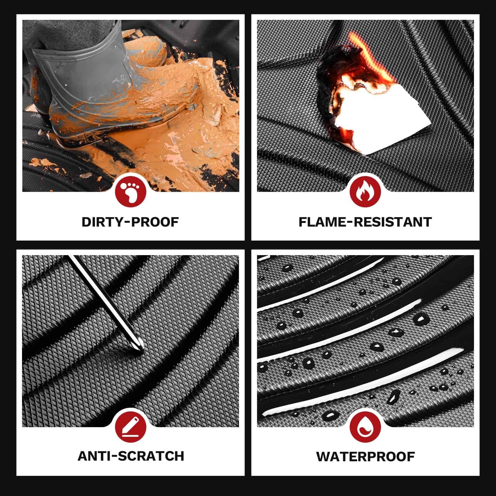 Tapetes para piso para Honda CR-V 2023 2024 2025 (Incluye - Imagen 4