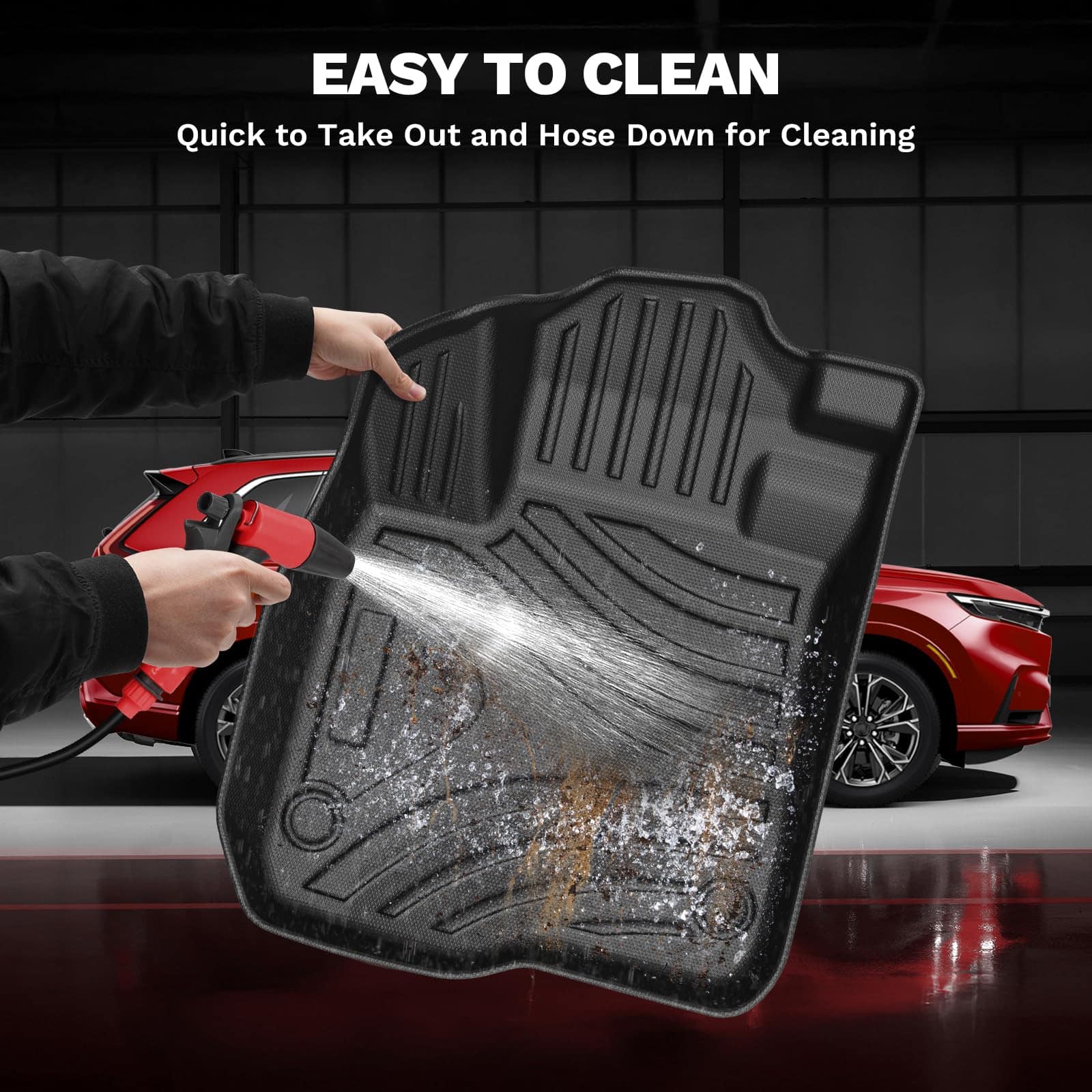 Tapetes para piso para Honda CR-V 2023 2024 2025 (Incluye - Imagen 7