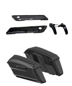 POWER JAMES Cubierta de Bisagra de Aluminio CNC Negra con