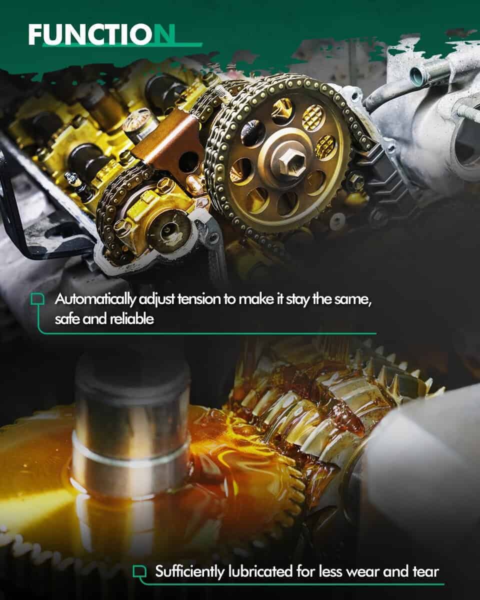 Kit de cadena de tiempo SCITOO para Chevrolet Prizm, para - Imagen 7